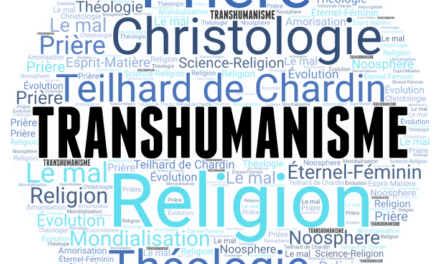 Teilhard answered in advance to the transhumanist theses