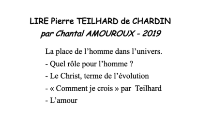 Chantal Amouroux’s Reading Sheets